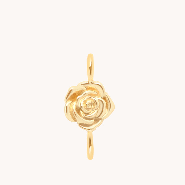 Rose Charm 9k Gold