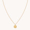Scorpio Zodiac Pendant Necklace in Gold